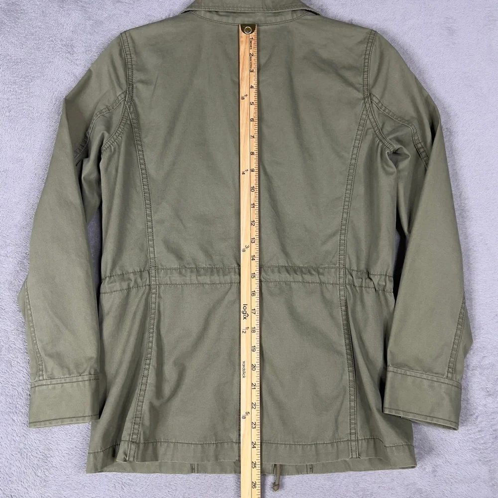 Madewell Fleet Jacket‎ Utility Military Women's Small Olive Green Army Grunge
